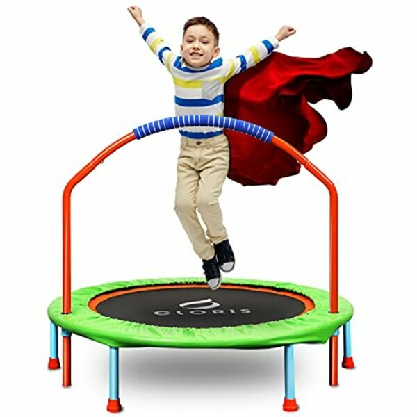  CLORIS 40in/50in Fodalbe Mini Trampoline for Kids